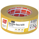 ADHESIF DOUBLE FACE TOILE P353 25M 50MM